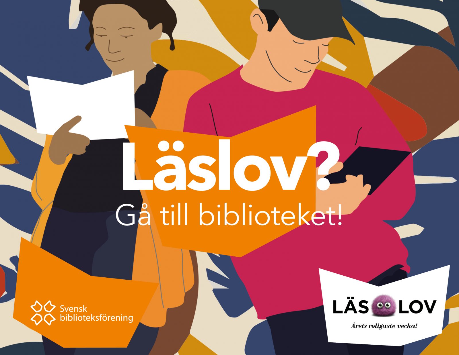 Affisch om Läslovet (2) Svensk biblioteksförening